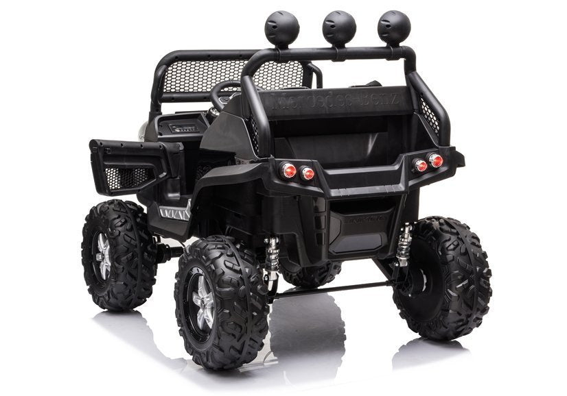 Electric Ride On Mercedes Unimog S Black - attēls 7