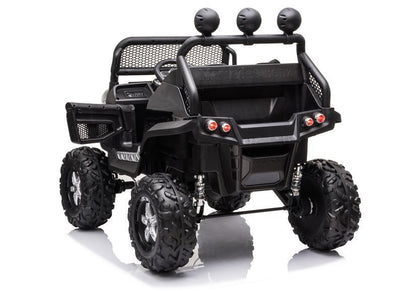 Electric Ride On Mercedes Unimog S Black - attēls 7