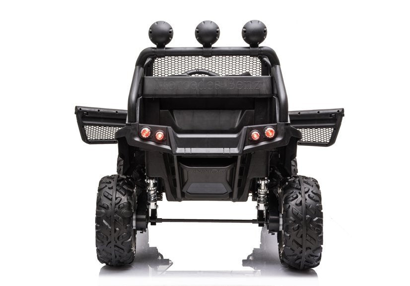 Electric Ride On Mercedes Unimog S Black - attēls 8