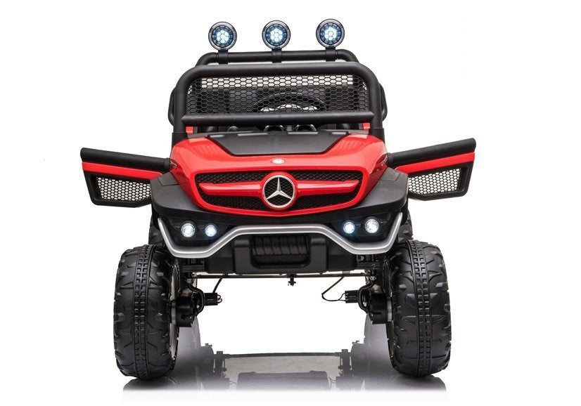 Electric Ride On Mercedes Unimog S Red - attēls 7