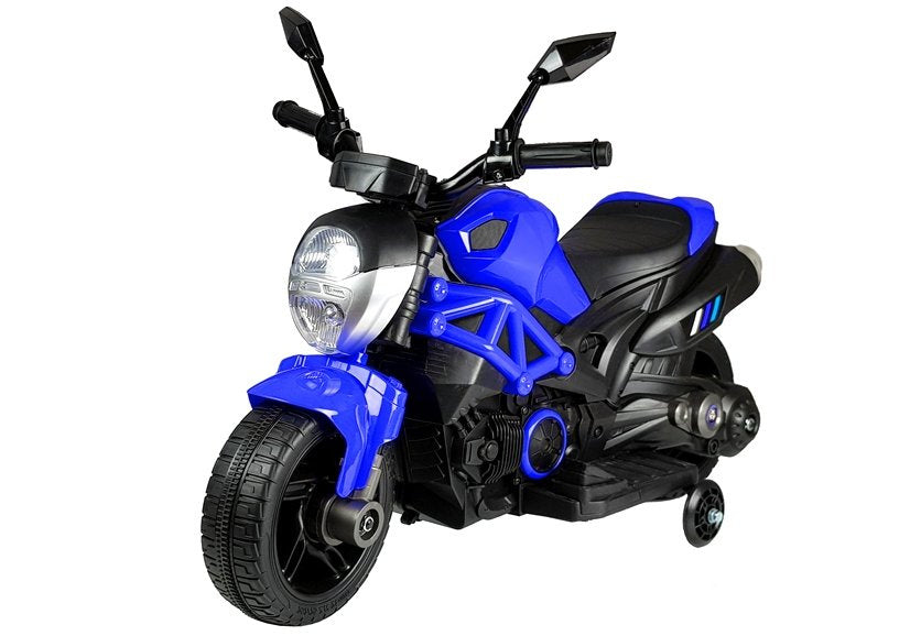 Electric Ride On Motorbike GTM1188 Blue - attēls 2