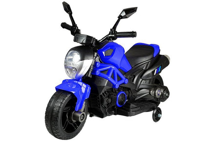 Electric Ride On Motorbike GTM1188 Blue - attēls 2