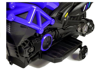 Electric Ride On Motorbike GTM1188 Blue - attēls 4