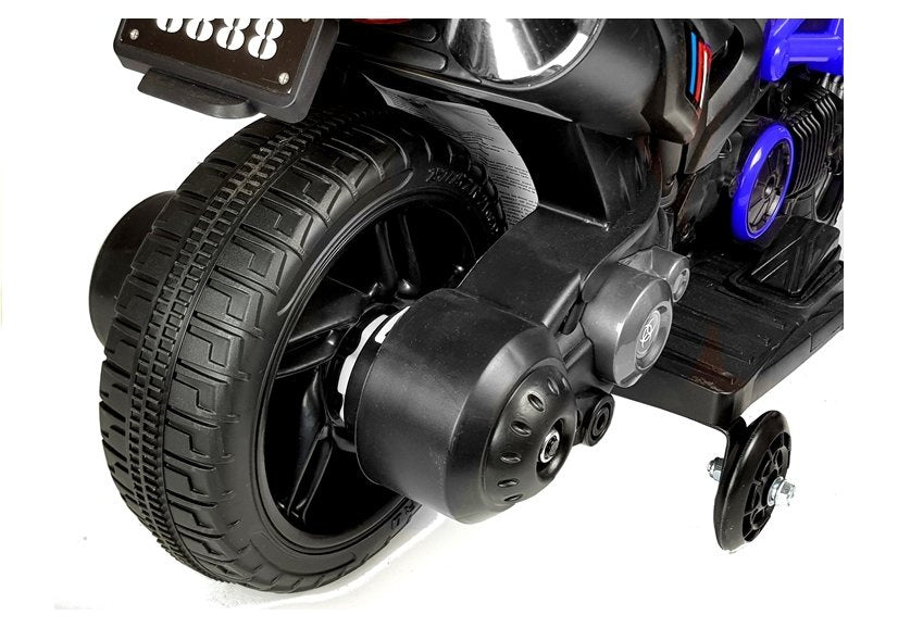 Electric Ride On Motorbike GTM1188 Blue - attēls 5