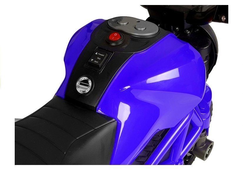 Electric Ride On Motorbike GTM1188 Blue - attēls 6
