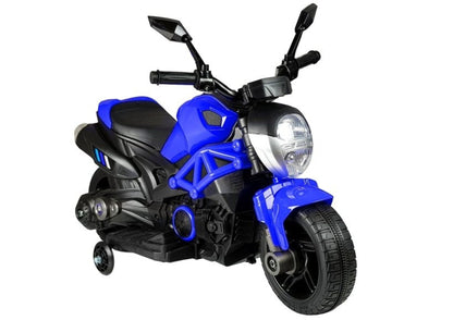 Electric Ride On Motorbike GTM1188 Blue - attēls 8