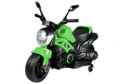 Electric Ride On Motorbike GTM1188 Green - attēls 2