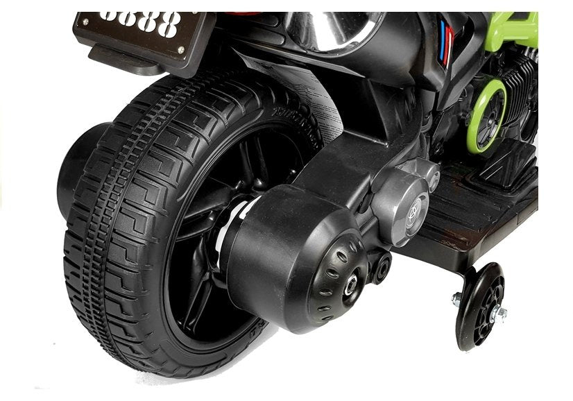 Electric Ride On Motorbike GTM1188 Green - attēls 5