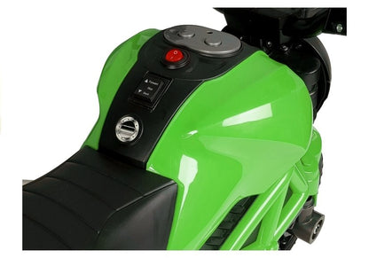 Electric Ride On Motorbike GTM1188 Green - attēls 6
