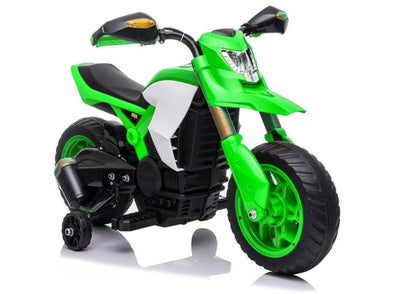 Electric Ride-On Motorbike TR1909 Green - attēls 1