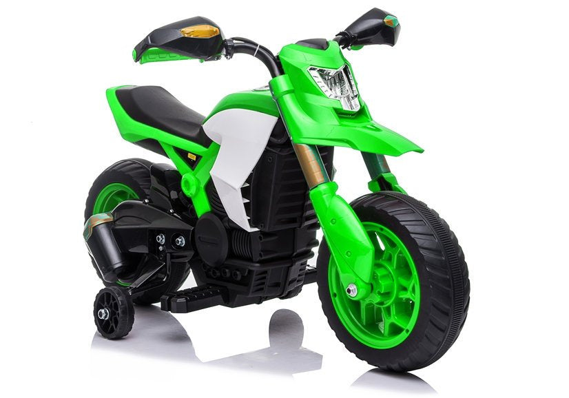 Electric Ride-On Motorbike TR1909 Green - attēls 2