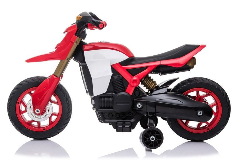 Electric Ride-On Motorbike TR1909 Red - attēls 2