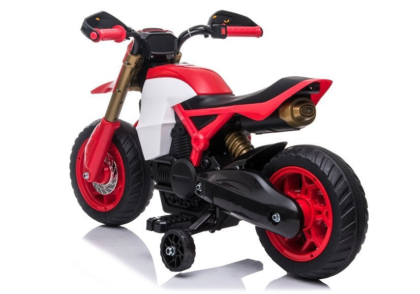Electric Ride-On Motorbike TR1909 Red - attēls 3