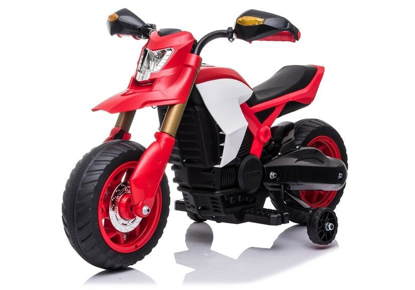 Electric Ride-On Motorbike TR1909 Red - attēls 4