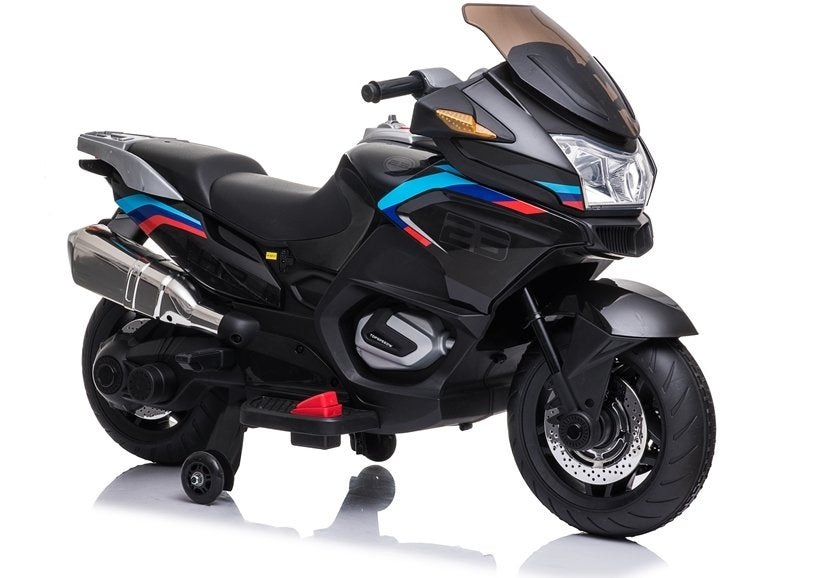 Electric Ride-On Motorbike XMX609 Black - attēls 3