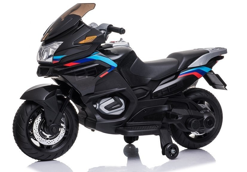 Electric Ride-On Motorbike XMX609 Black - attēls 5