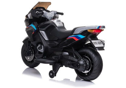 Electric Ride-On Motorbike XMX609 Black - attēls 6
