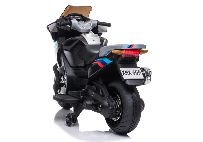 Electric Ride-On Motorbike XMX609 Black - attēls 7