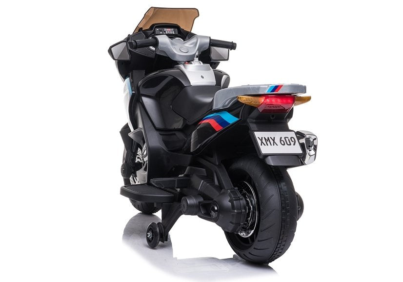 Electric Ride-On Motorbike XMX609 Black - attēls 8