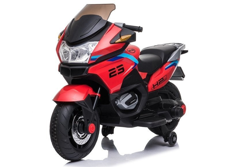 Electric Ride-On Motorbike XMX609 Red - attēls 2