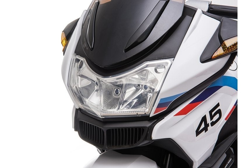 Electric Ride-On Motorbike XMX609 White - attēls 8