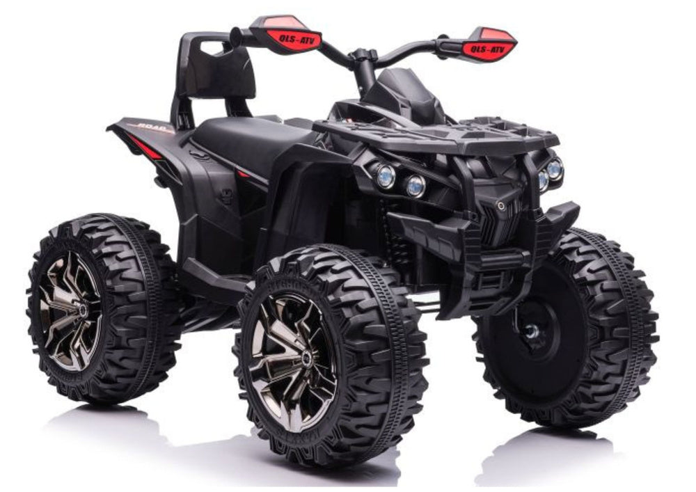 Electric Ride On Quad QLS-3288 Black - attēls 1