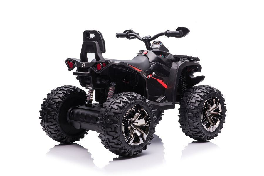 Electric Ride On Quad QLS-3288 Black - attēls 7