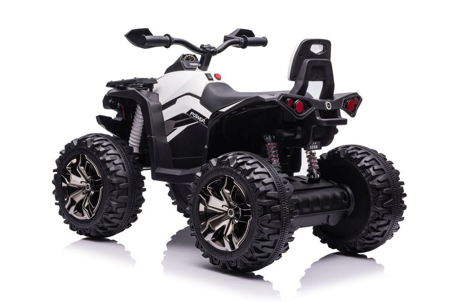 Electric Ride On Quad QLS-3288 White - attēls 6