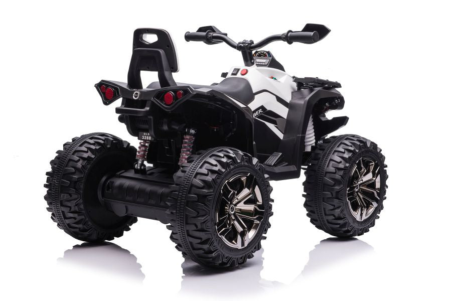 Electric Ride On Quad QLS-3288 White - attēls 8