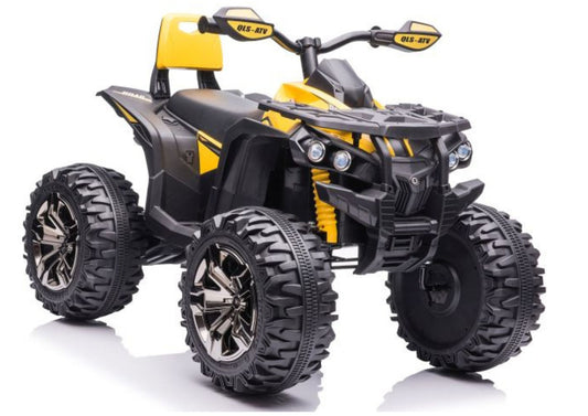 Electric Ride On Quad QLS-3288 Yellow - attēls 1