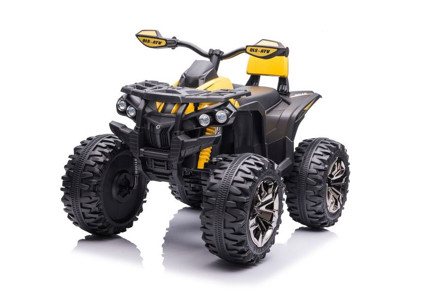 Electric Ride On Quad QLS-3288 Yellow - attēls 3