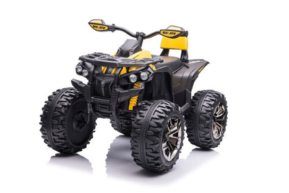 Electric Ride On Quad QLS-3288 Yellow - attēls 3