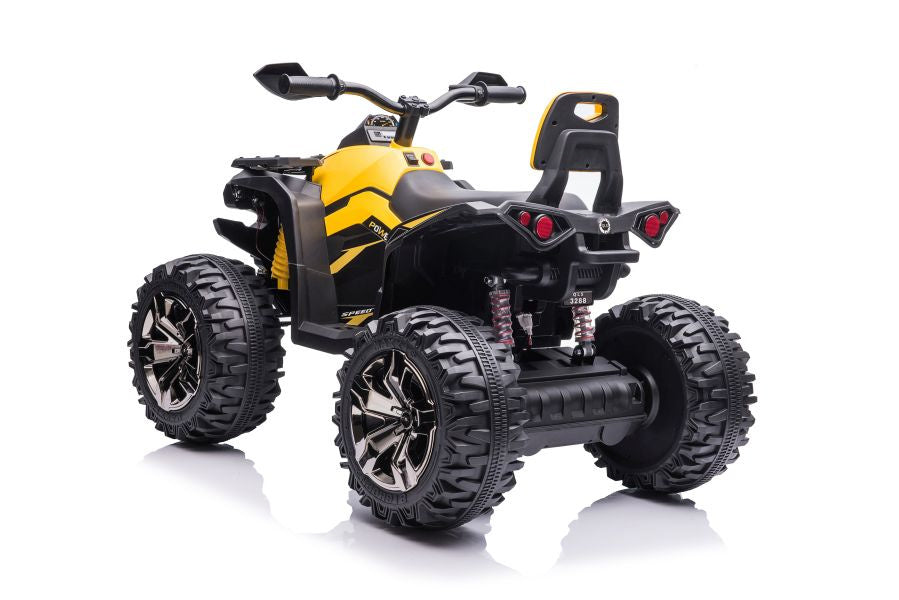 Electric Ride On Quad QLS-3288 Yellow - attēls 5