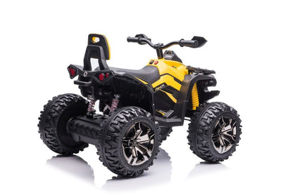 Electric Ride On Quad QLS-3288 Yellow - attēls 6