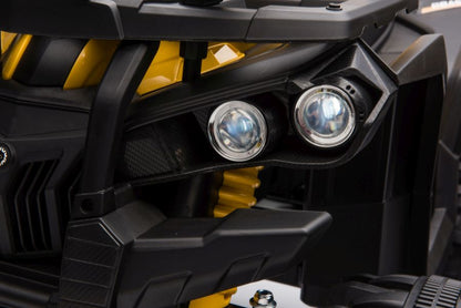Electric Ride On Quad QLS-3288 Yellow - attēls 7
