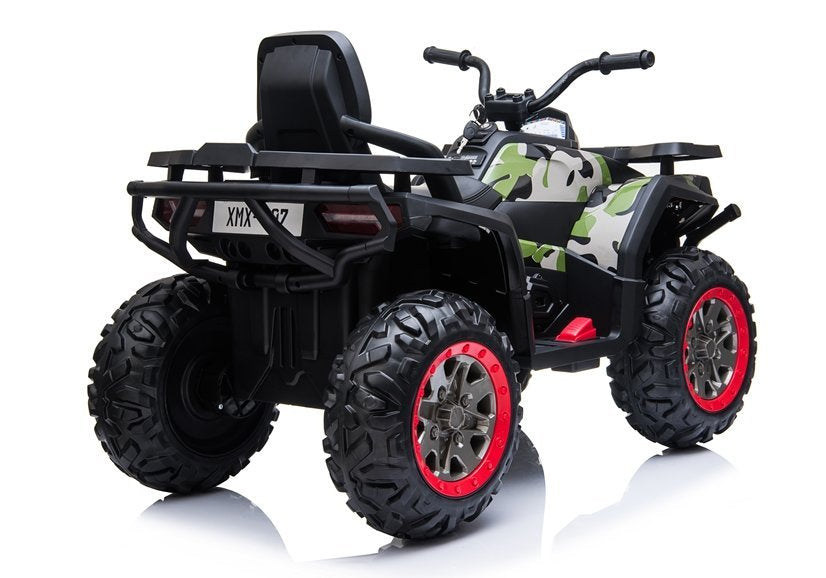 Electric Ride On Quad XMX607 Camo Painted - attēls 4