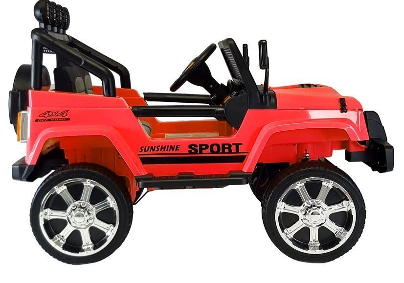 Electric Ride On S2388 Jeep Red 4x45W - attēls 7