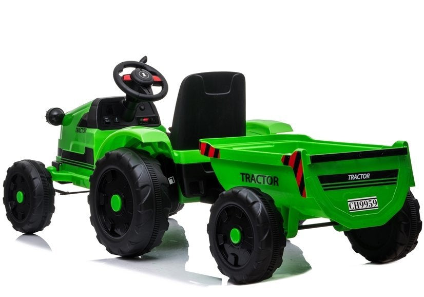 Electric Ride-On Tractor CH9959 Green - attēls 4