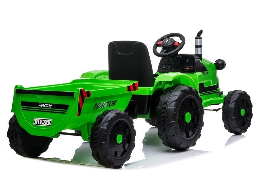 Electric Ride-On Tractor CH9959 Green - attēls 6