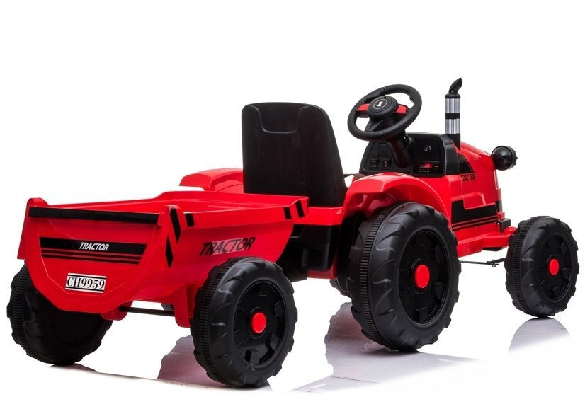 Electric Ride-On Tractor CH9959 Red - attēls 5