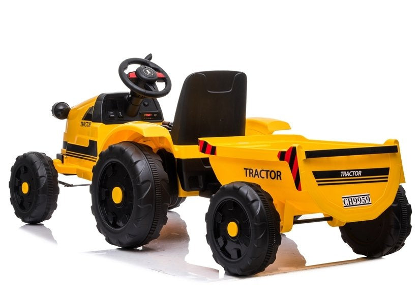 Electric Ride-On Tractor CH9959 Yellow - attēls 5