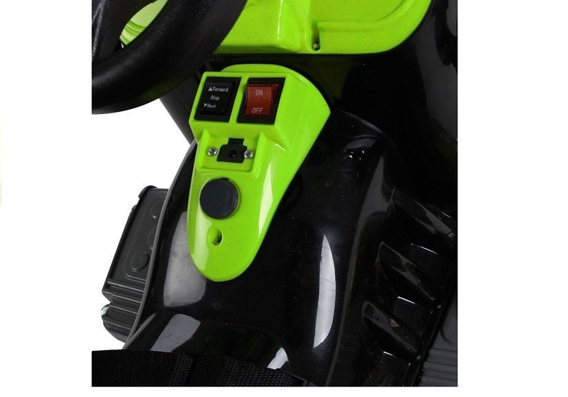 Electric Ride On Tractor with Bucket Excavator Green - attēls 5