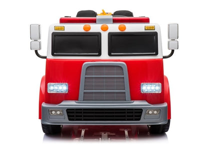 Fire Truck Red - Electric Ride On Car - attēls 2