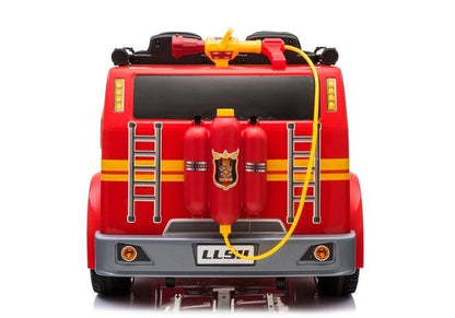 Fire Truck Red - Electric Ride On Car - attēls 6