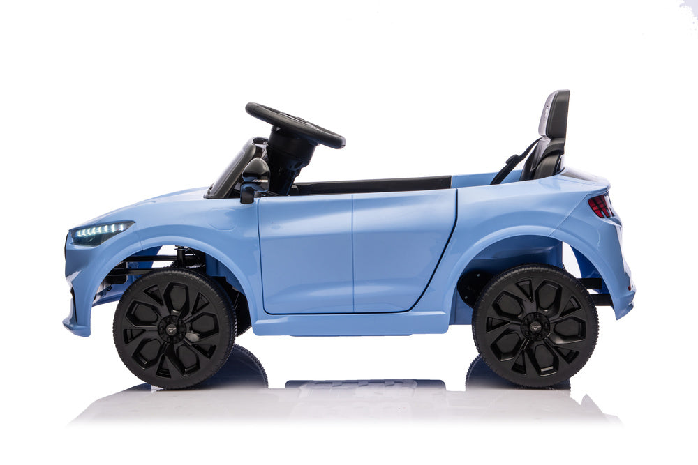 Ford Mustang Mach-E Blue 24V Battery-Powered Car - attēls 6