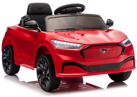 Ford Mustang Mach-E Red 24V Battery-Powered Car - attēls 1
