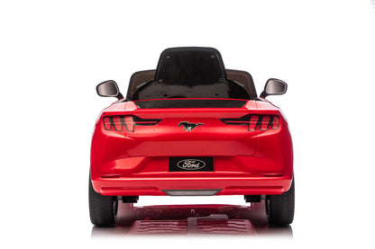 Ford Mustang Mach-E Red 24V Battery-Powered Car - attēls 3