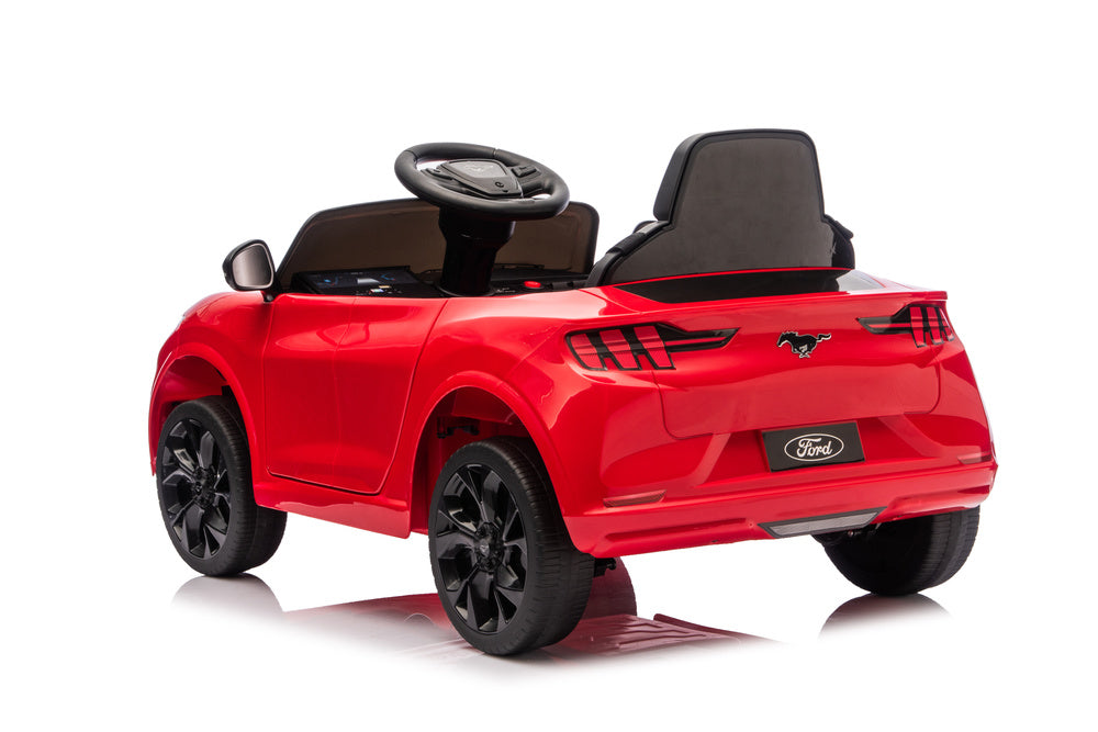 Ford Mustang Mach-E Red 24V Battery-Powered Car - attēls 6