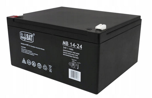 Gel Battery AGM 24V14Ah skirtas automobilis Battery - nuotrauka 1