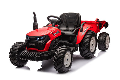 HC-306 Red Battery Tractor With 24V Trailer - image 2